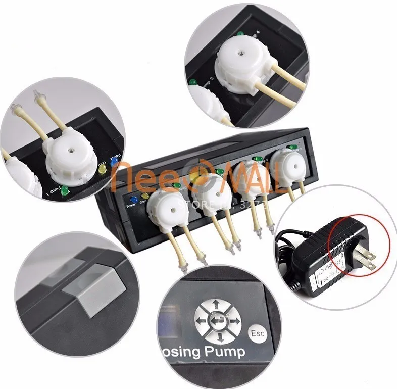 Jebao Jecod автоматическое дозирование насос DP2 DP3 DP4 коралловый риф аквариум для растений водяной насос Воздушный Chihiros