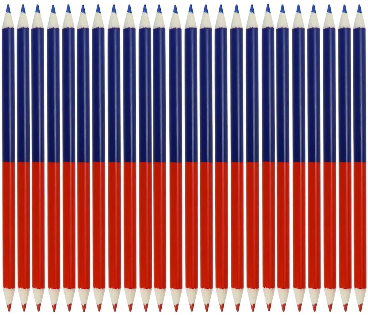 S Red And Blue Set For Woodworking Masons Engineer Office  School Supplies Stationary Pencil