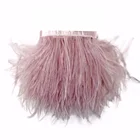 Страусиные перья, 52 цвета, 10 метров, отделка, искусственные Окрашенные Перья 8-10 см для свадебного платья, декоративные аксессуары, шлейфы, поделки