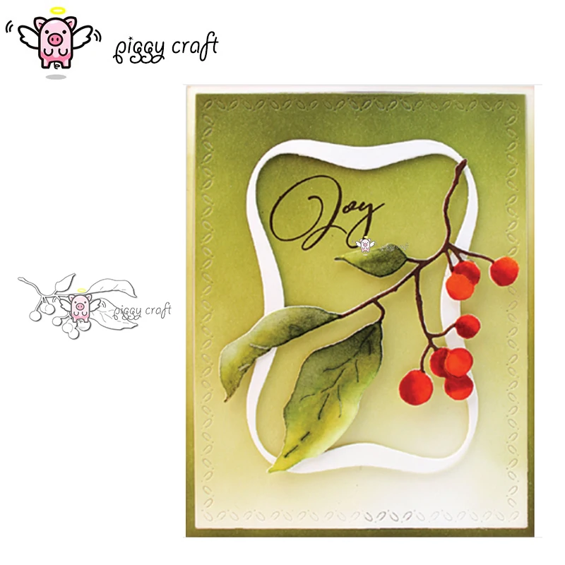 

Craft metal cutting dies cut die mold Branch leaves decoration Scrapbook paper craft knife mould blade punch stencils die