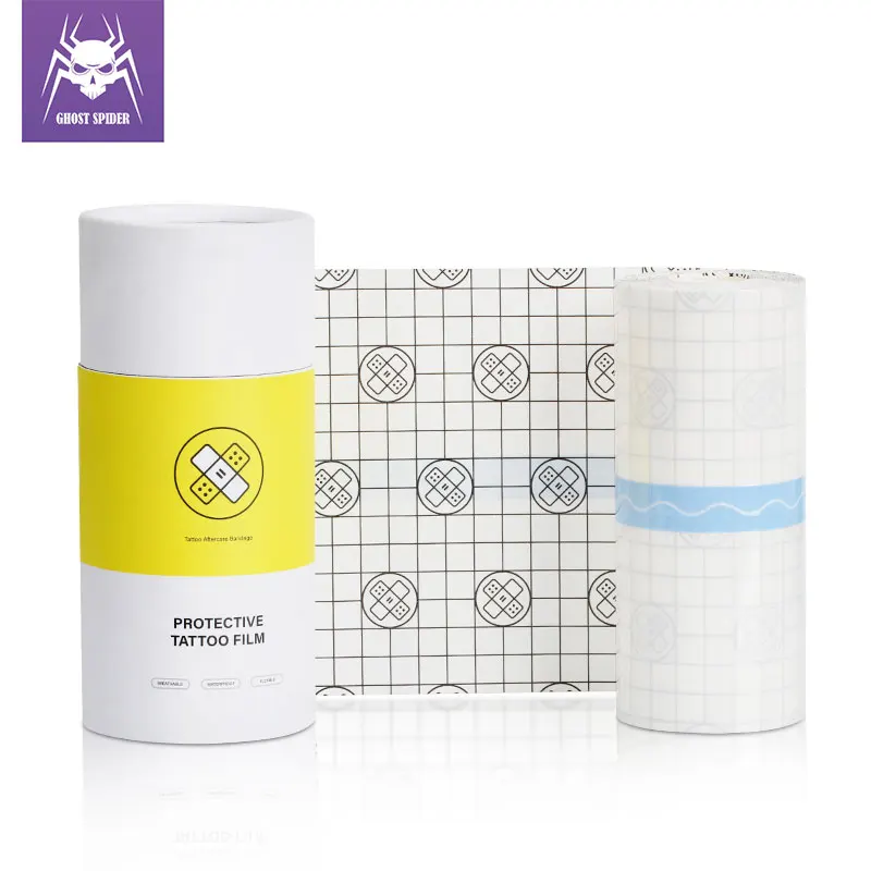 Привидение паук татуировка уход патчи портативный тату бандаж защитная дышащая