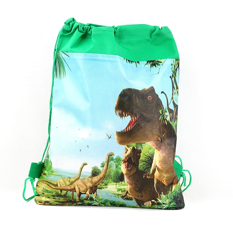Volcano Dinosaur Tableware Set Kids Birthday Baby Shower Cartoon Kids' Party Decor Favor Supplies - Цвет: 1pc Draw pocket