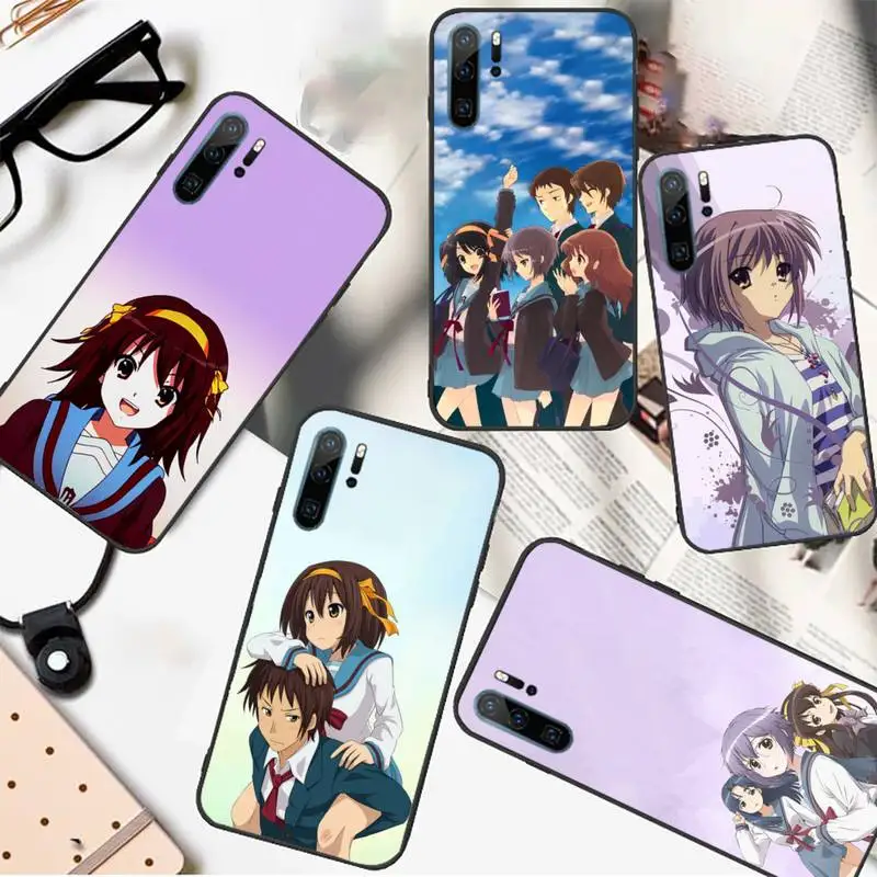

Disappearance of Haruhi Suzumiya Phone Case For Huawei honor Mate 10 20 30 40 i 9 8 pro x Lite P smart 2019 nova 5t