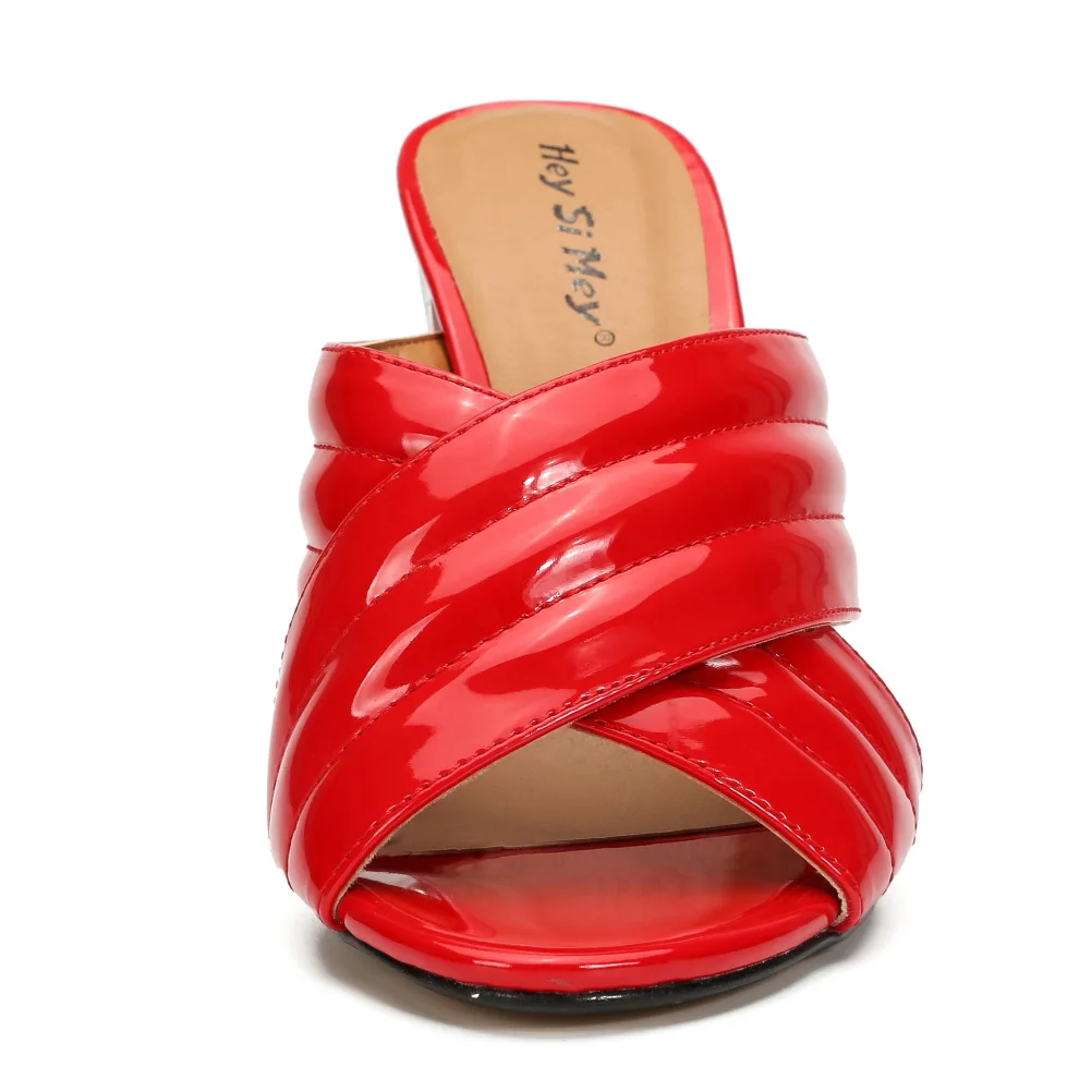 

Pumps Women High Heels 10cm Sexy Slippers Sandals Summer Ladies Shoes Big Size 39-48 Sandalias Feminina Chaussure Femme