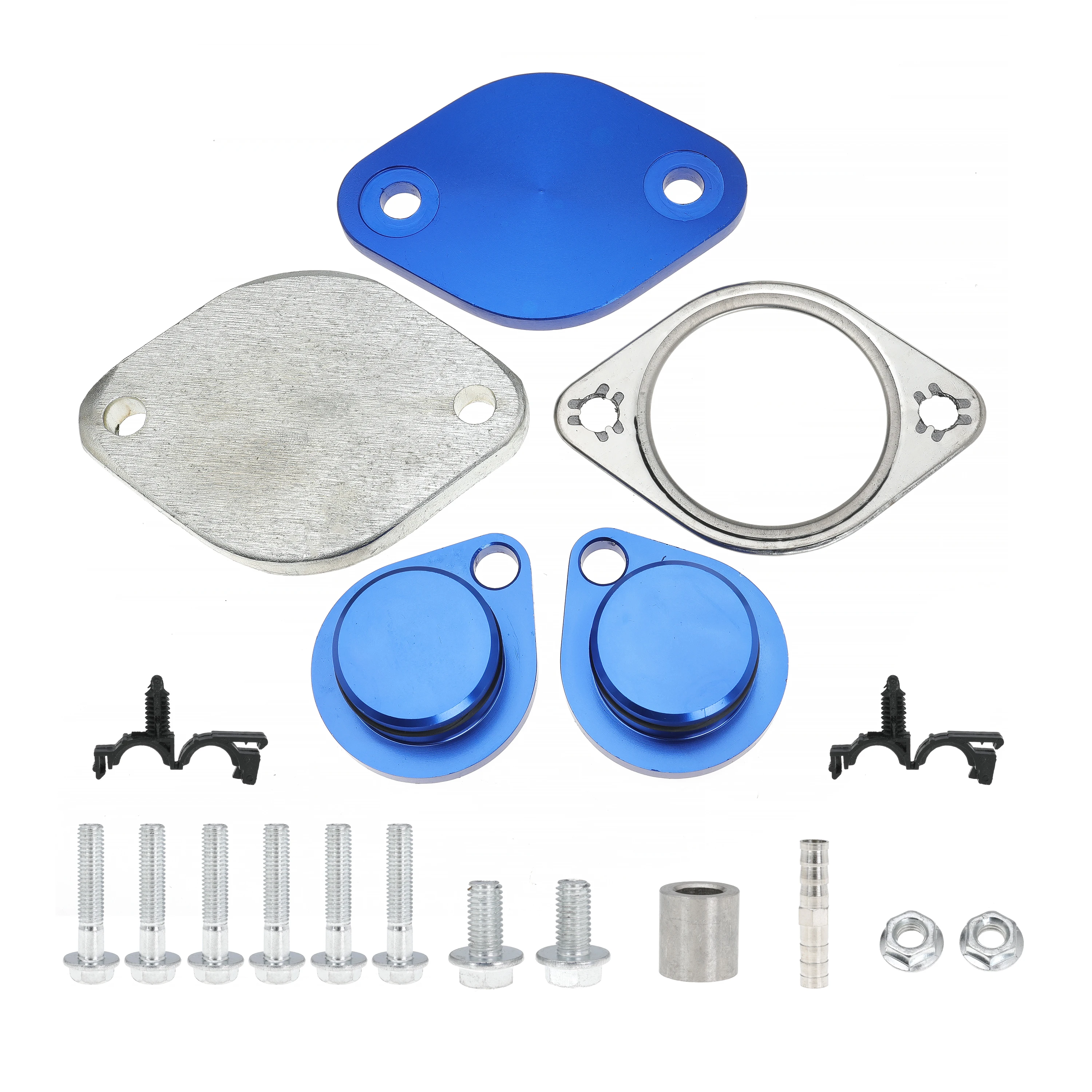 6.4 EGR клапан охладитель Delete Kit для Ford F250 F350 F450 F550 6.4L Powerstroke Turbo Diesel 2008-2010 |