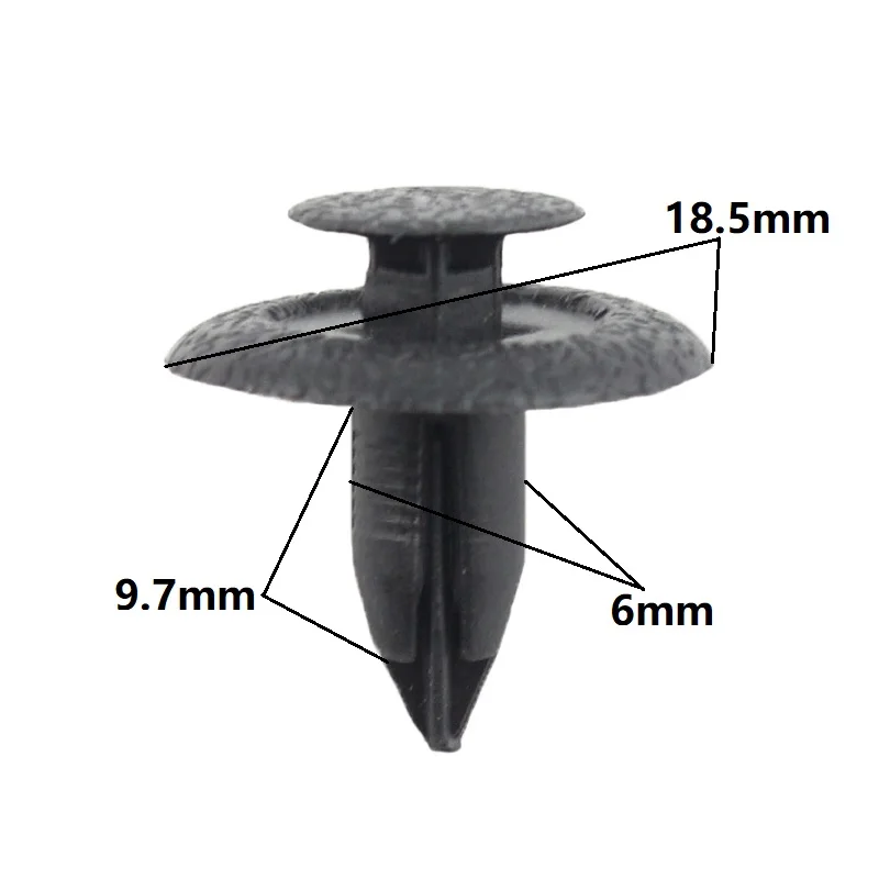 Пластиковые фиксирующие зажимы для багажника 500 дюйма заклепки крепления Mazda Mustang