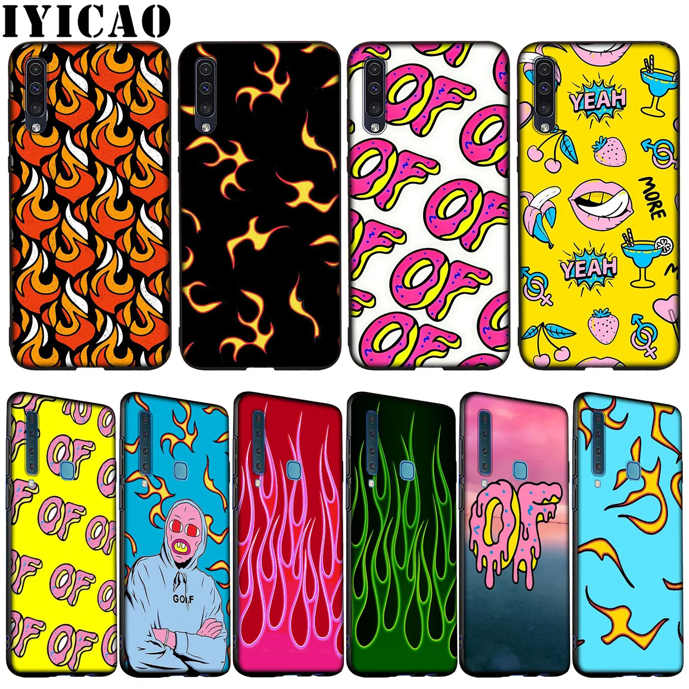 Мягкий силиконовый чехол IYICAO Odd Future Santa Cruz для Samsung Galaxy A70 A60 A50 A40 A30 A20 A10 M10 M20 M30 M40 A20E