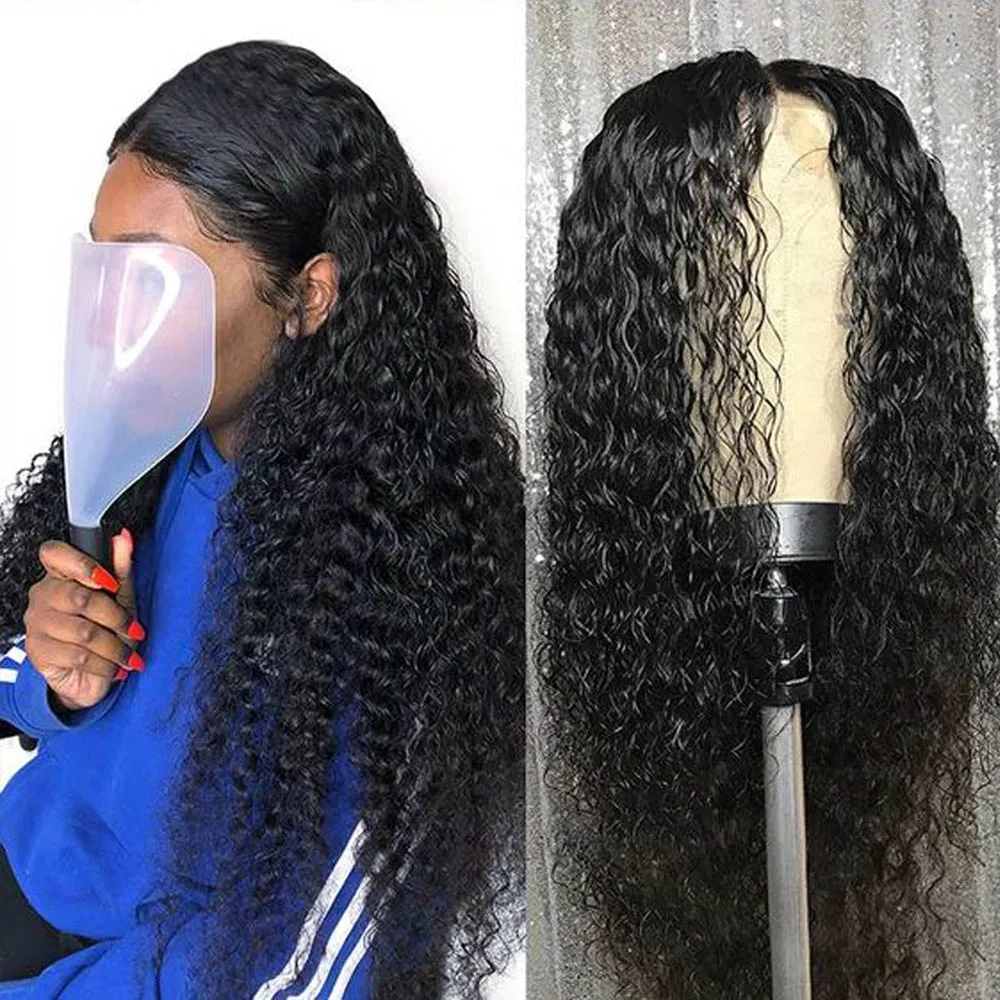 

Royce Remy Brazilian Kinky Curly Wig Human Hair Wigs for Women T Part 180% Lace Frontal Wig Deep Curly Human Hair Lace Front Wig