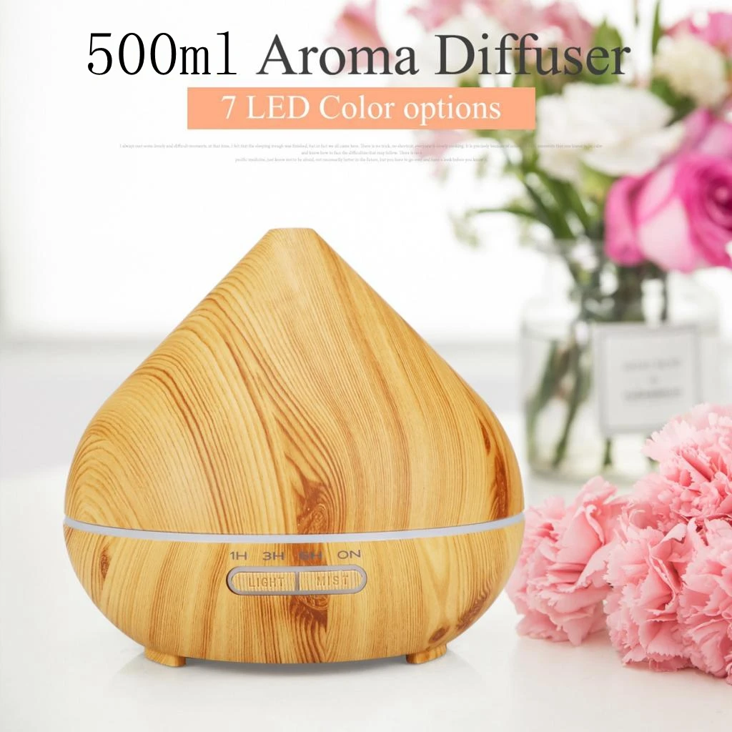 Электрический увлажнитель воздуха со светодиодсветильник кой меняющий цвет