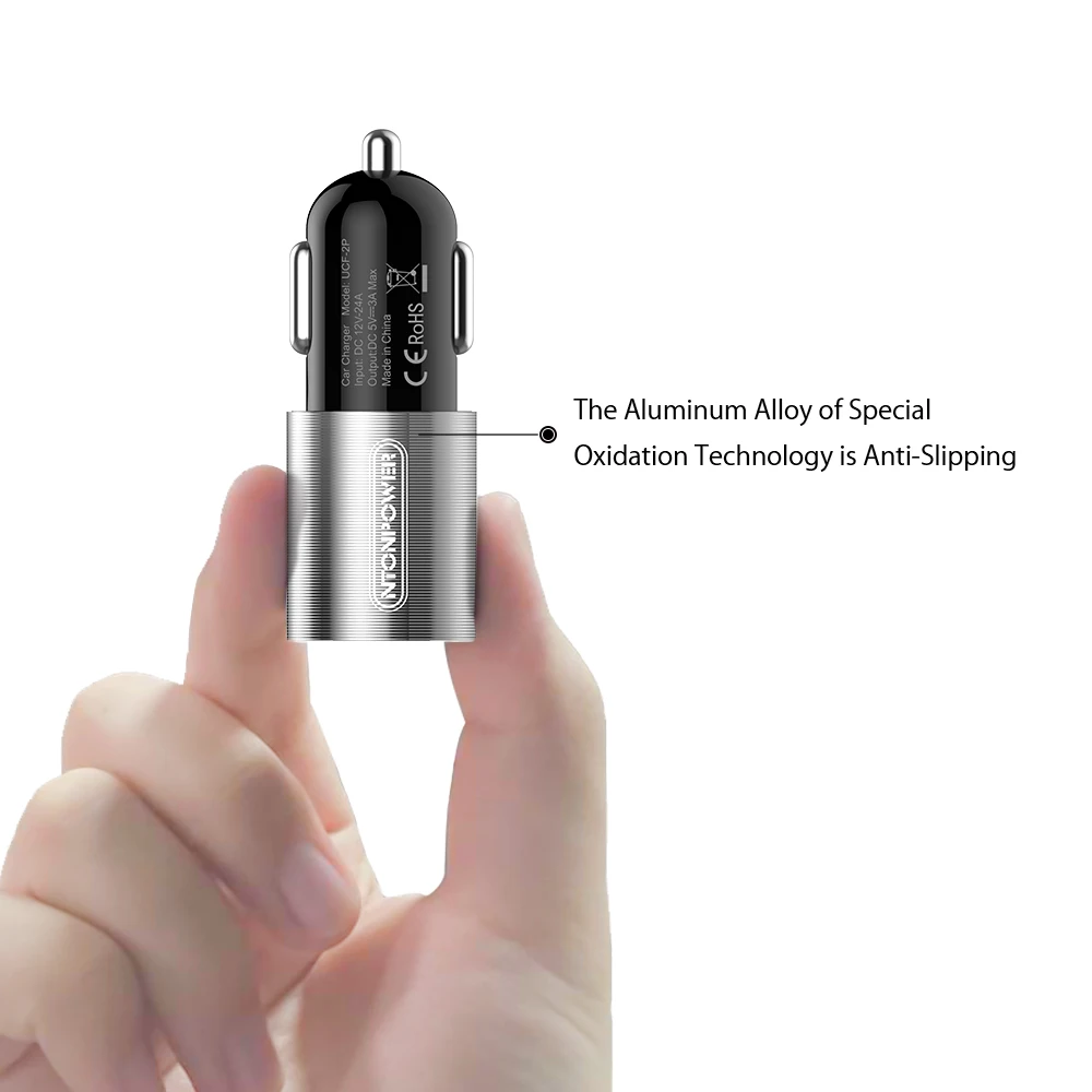 NTONPOWER Mini 2 USB Автомобильное зарядное устройство для Xiaomi mi 9 Huawei P30 Pro автомобильное