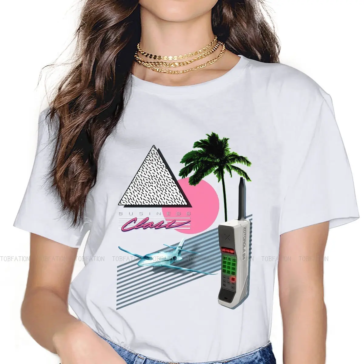 Майами тиски футболка для женщин и девочек коллекция юмора Повседневная высокое