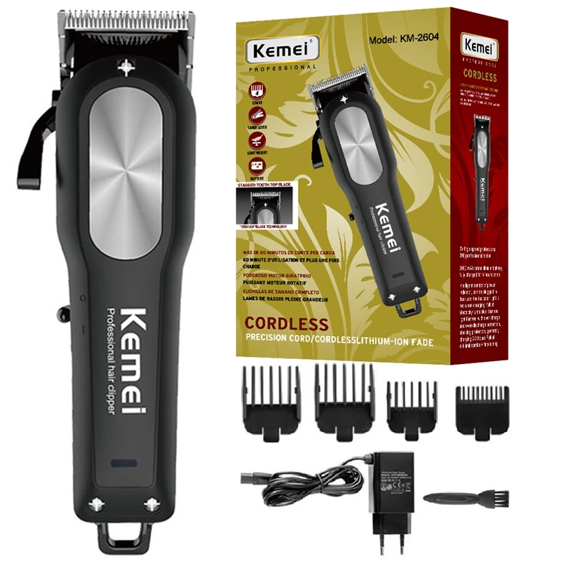 Аккумуляторная машинка для стрижки волос 100 240 В|Триммеры волос| |