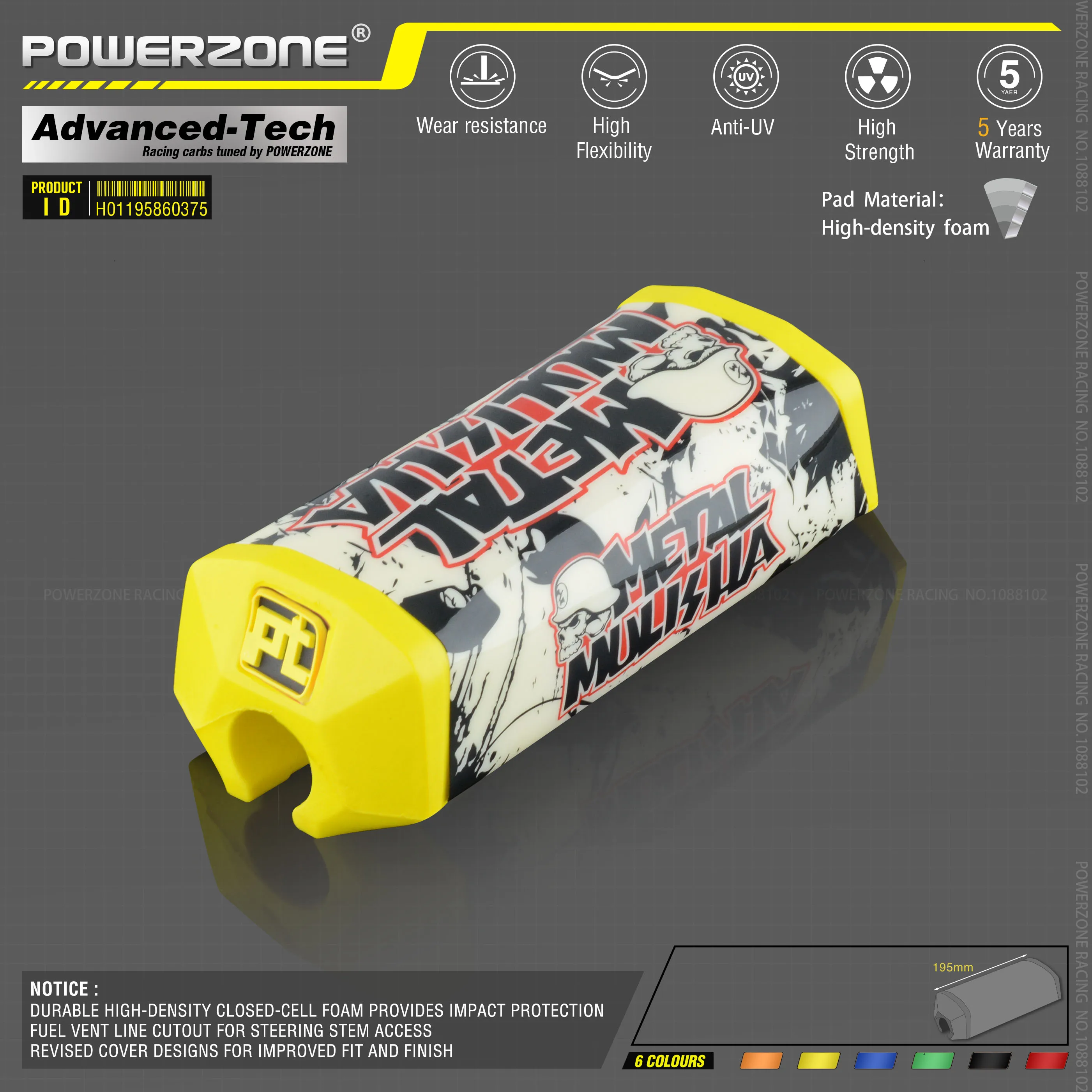 Металлический Нагрудный Rrotector MX для руля MULISHA V2 Накладка внедорожника велосипеда