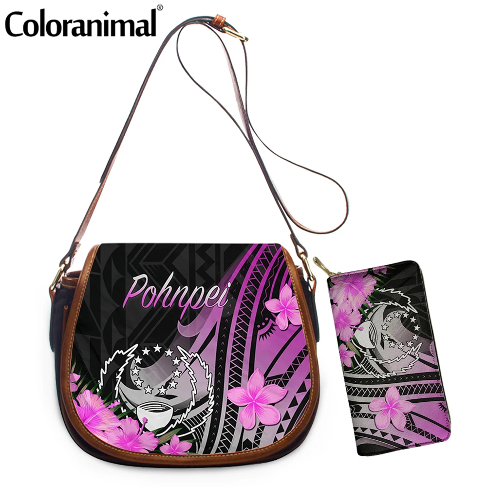 Сумка кросс-боди с принтом Coloranimal новая понпей полинезийская Плюмерия через
