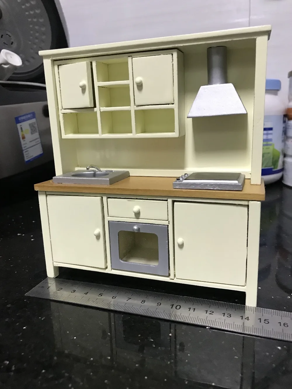 G07-X149 детская игрушка в подарок 1:12 кукольный домик мини мебель миниатюрная кукла аксессуары один шкаф Прилавок 1 шт