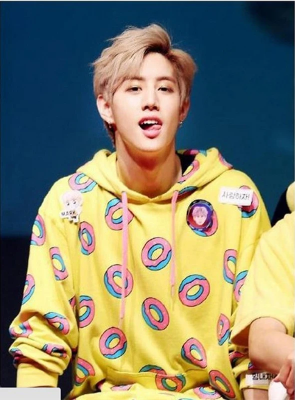 Kpop GOT7 Just Right Mark Jung Kook милый худи &quotпончик&quot Bangtan мальчики унисекс Jungkook k-pop длинный