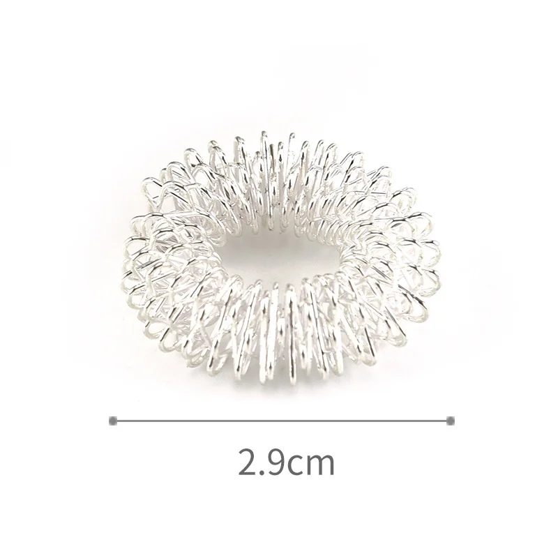 10 шт./компл. Нержавеющая сталь массажное кольцо для лечения иглоукалыванием