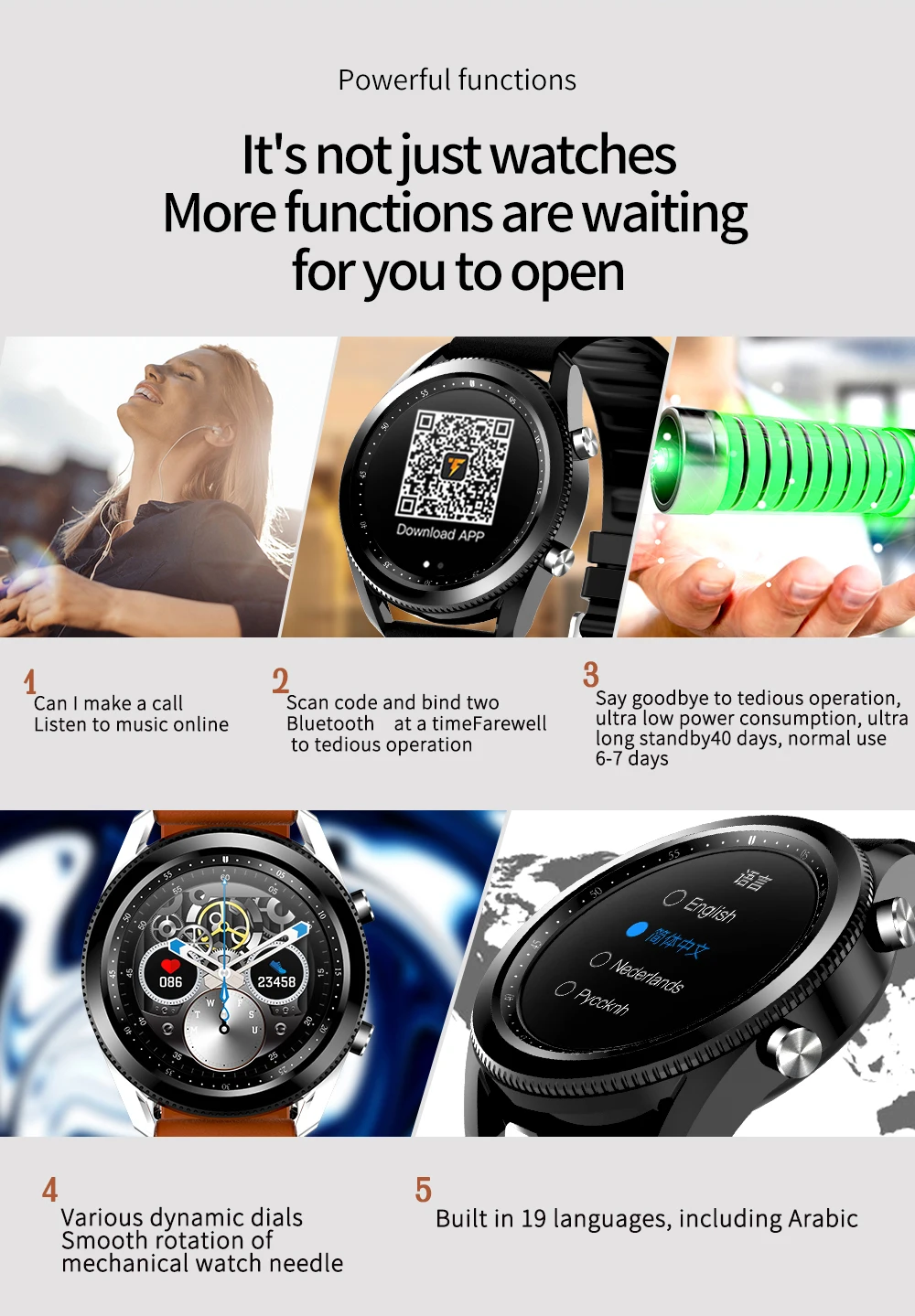 

New F5 Bluetooth call Heart Rate Fitness Music Play Sport Smartwatch Men Women Fitness Tracker For IOS Android Xiaomi Phone