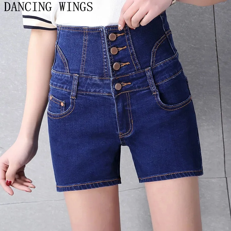 Летние женские джинсовые шорты 2021 новые стильные пикантные на шнуровке сзади с