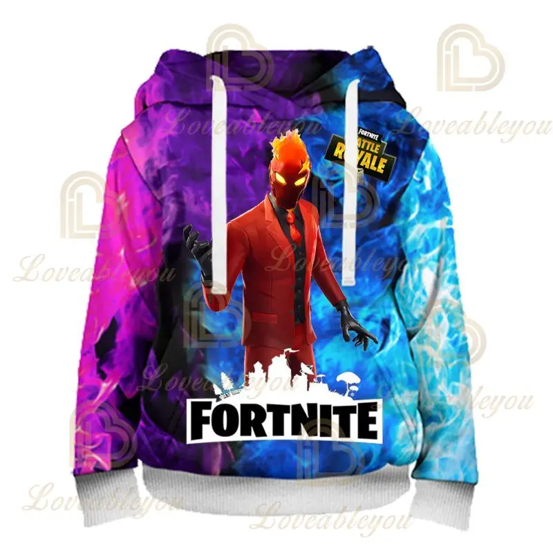 Куртка Fortnite унисекс мультяшный рисунок Победы для мальчиков и девочек топы