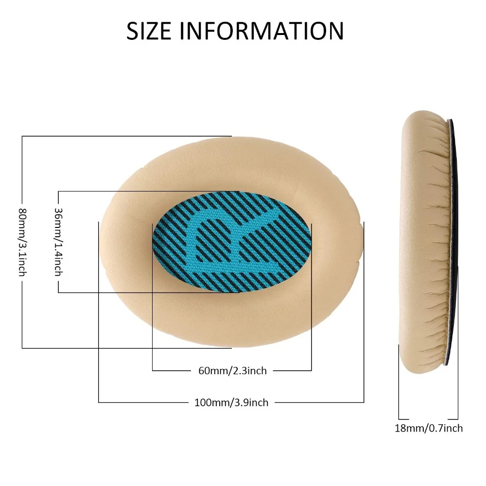 1 пара сменных амбушюр подушка для Bose quietkomento QC 2 15 25 35 QC2 QC15 QC25 QC35 SoundLink SoundTrue AE II AE2