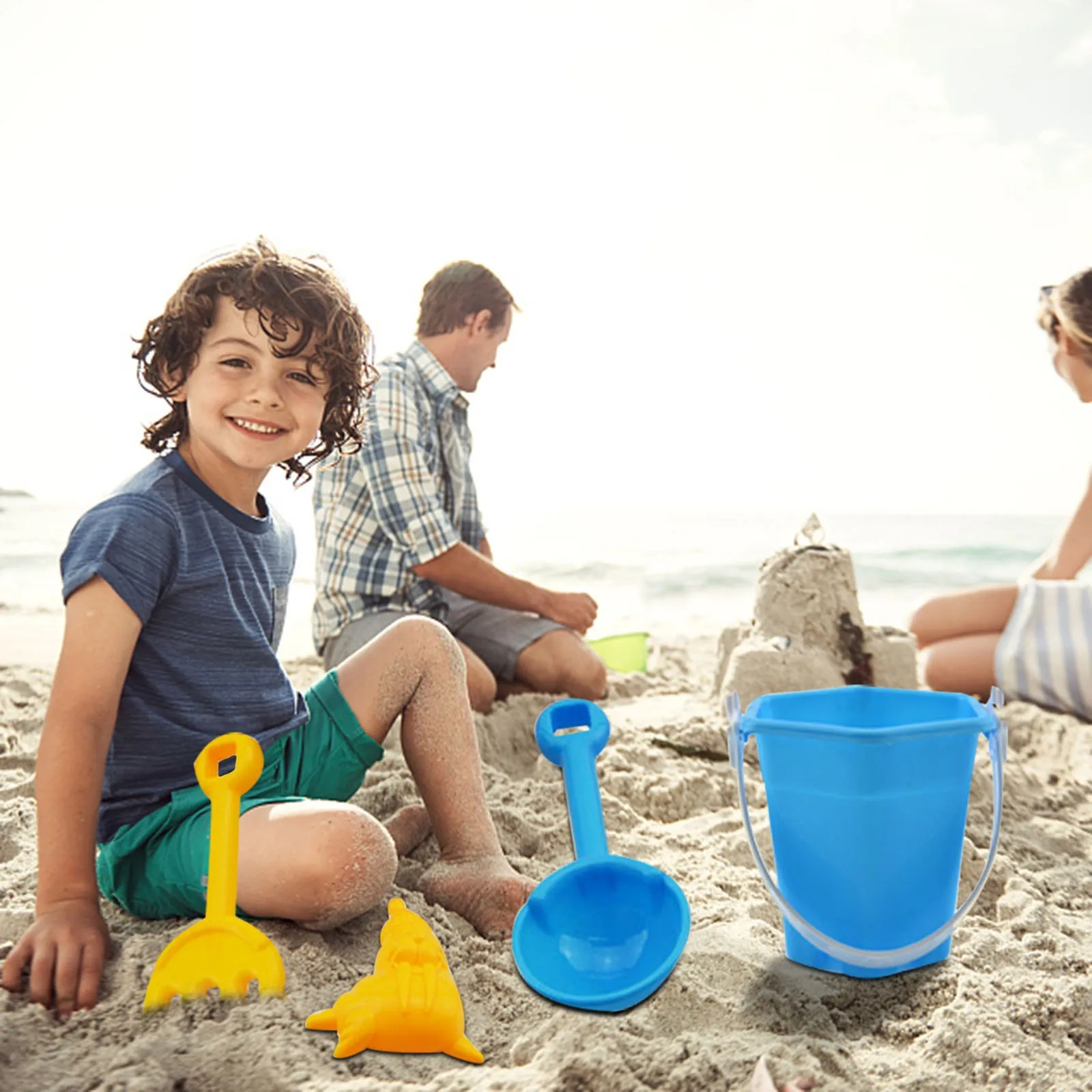 Juguetes de Playa de 7 piezas, juego de arena, arena, juguete de verano para exteriores, hebra Speelgoed, gran oferta, 2021-1