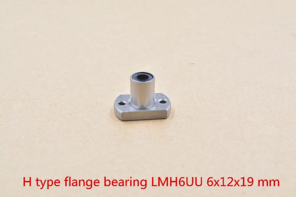 LMK6UU LMF6UU LMH6UU 6 мм x 12 19 круглый фланец линейный шариковый Подшипник Втулка для