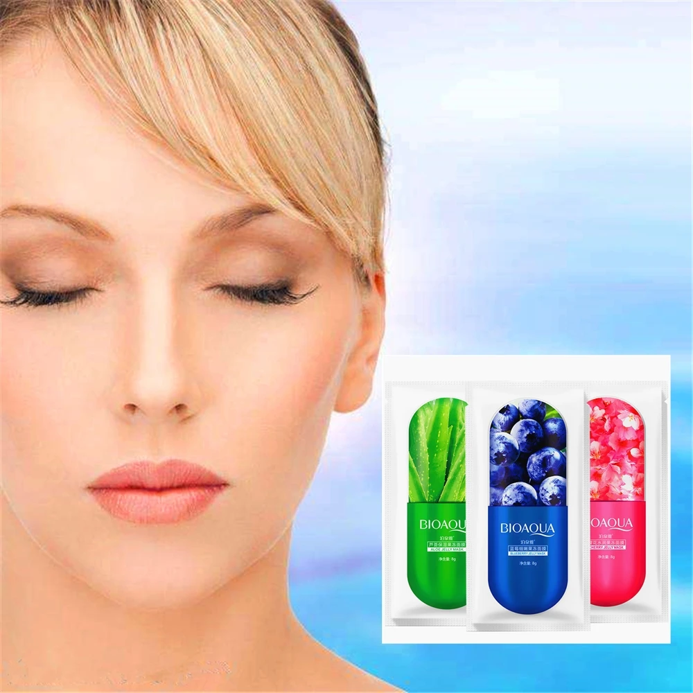 Высококачественная отбеливающая маска с алоэ вера увлажняющий гиалуроновой