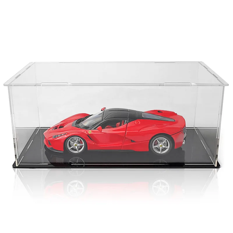 

25*14*10cm PVC transparent toy car 1/18 model hot wheel dustproof display protection box