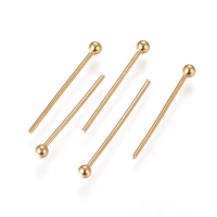 200pcs 1518mm golden stainless steel ball head pins for jewelry making findings diy component wholesale