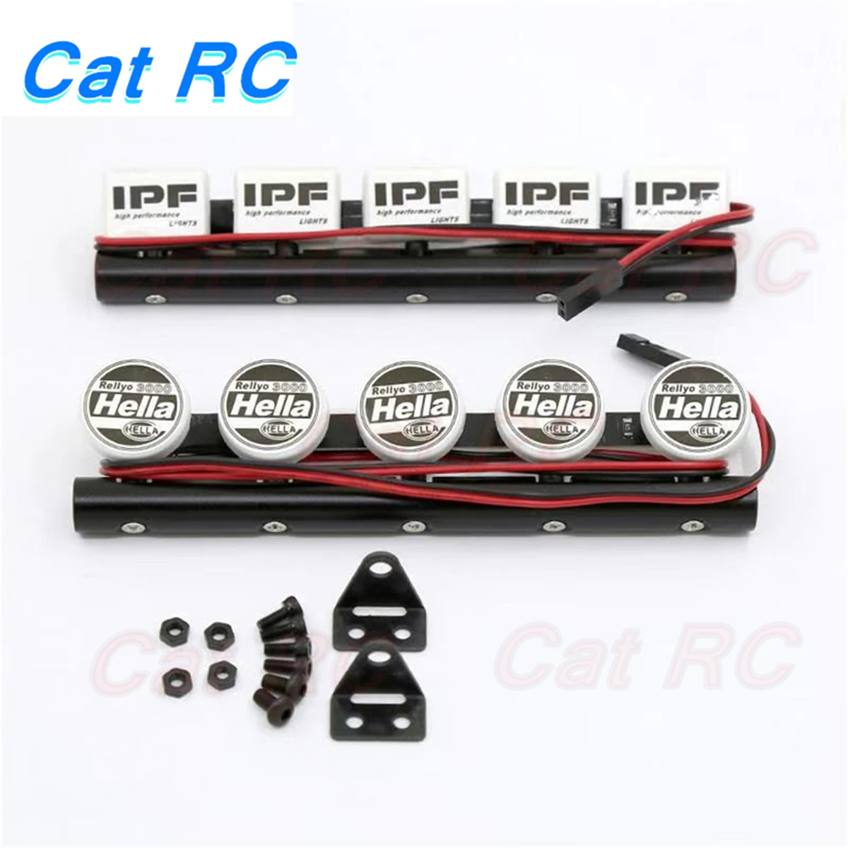 1 компл. Радиоуправляемая Светодиодная светильник ПА 1/10 RC Crawler Traxxas лампа для