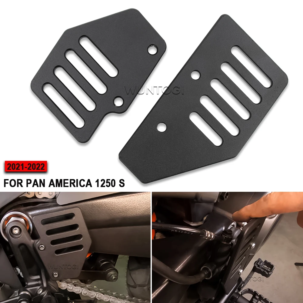 

FOR PAN AMERICA 1250 S PA1250S PANAMERICA1250 2021 2022 New Motorcycle Accessories Billet Heel Guards
