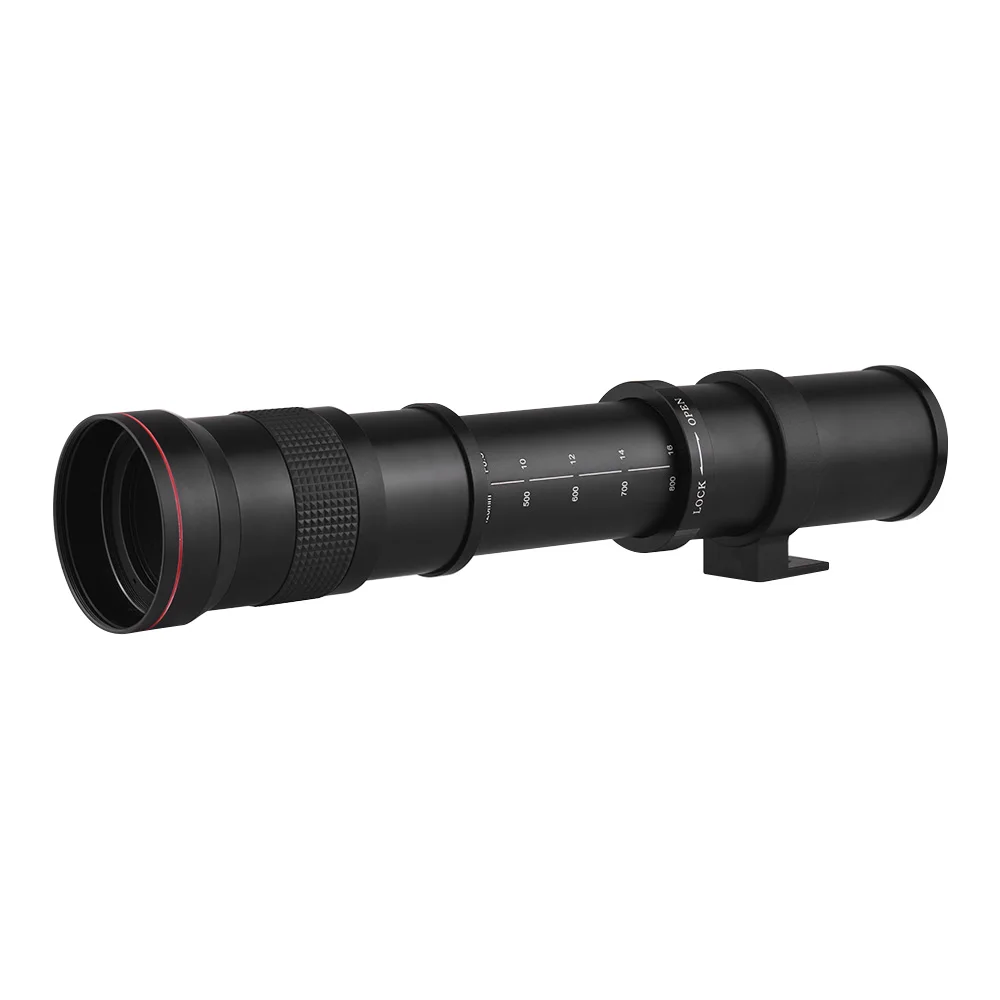Супер телеобъектив ручной зум объектив 420 800 мм F/8 3 16 T Mount с M4/3 монтажным
