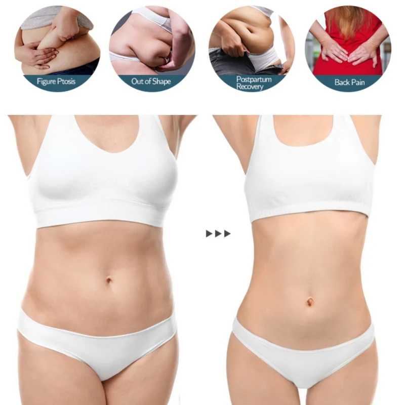 

Womens Slimming Body Shaper Belt Tummy Control Waist Trainer Breathable Belly Underwear Shapewear plus size 2020