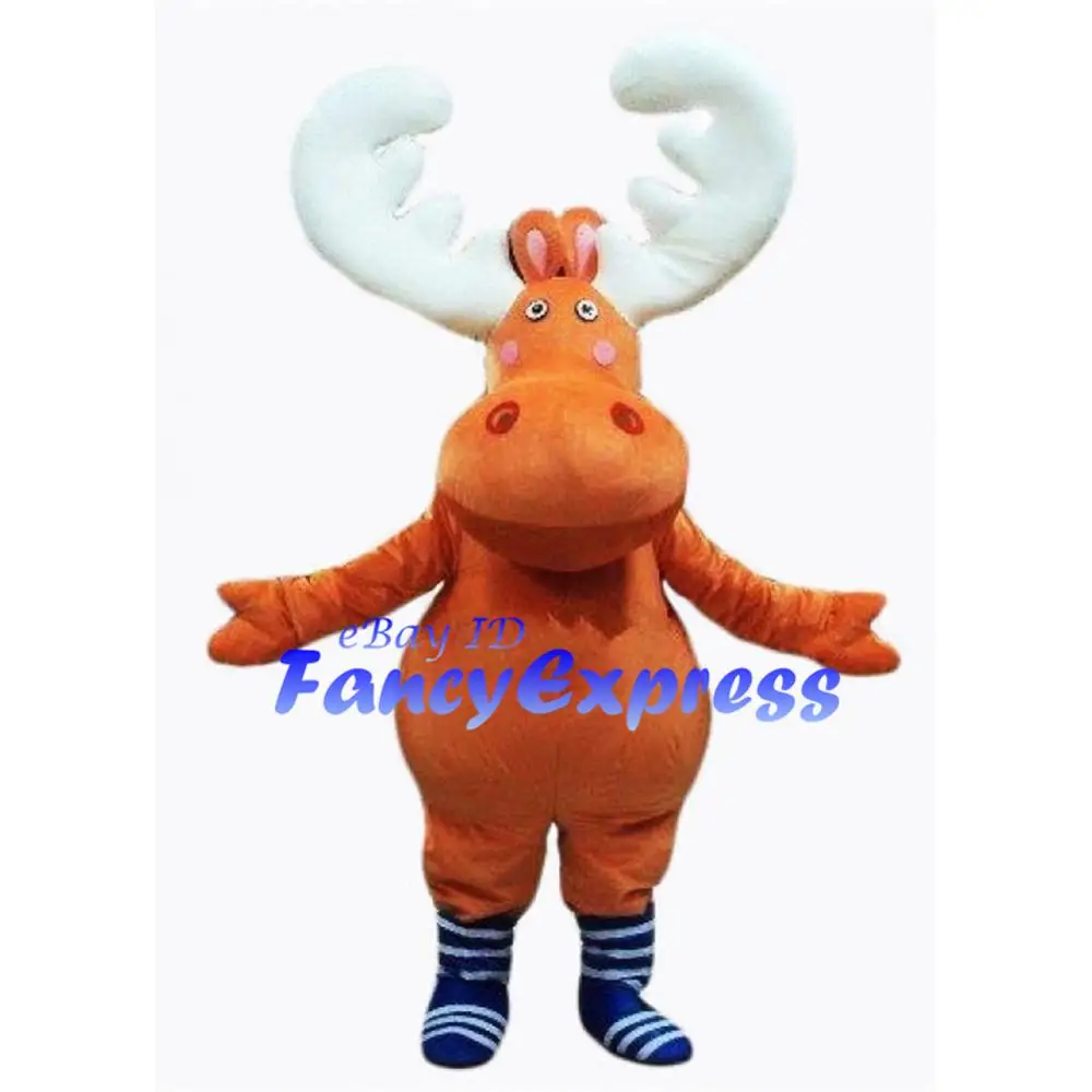 Большой лось маскарадный костюм на Хэллоуин и Рождество нарядное вечерние для