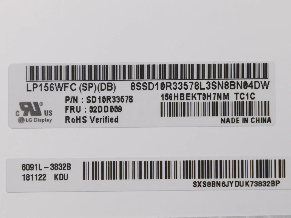 15 6 laptop lcd screen lp156wfc spdb fit nv156fhm n49 n47 lp156wf9 spk2 spk3 spf1 for lenovo thinkpad e580 e585 e590 e595 30pin free global shipping