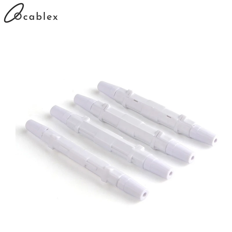 100 шт. коробка для защиты оптических волокон с прямым кабелем круглые трубки