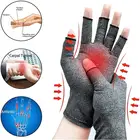 1 пара, компрессионные противоскользящие терапевтические перчатки для облегчения боли в суставах