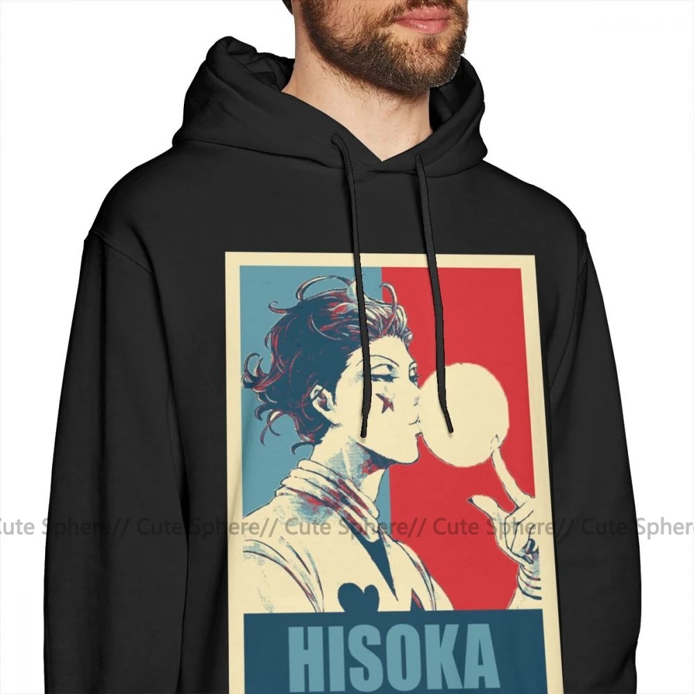 Hisoka Толстовка HxH Hisoka толстовки длинная X пуловер Толстовка мужская Осенняя уличная мода хлопок синие толстовки