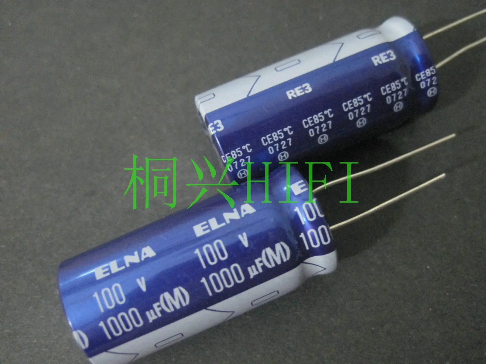 4 шт. Новый аудио электролитический конденсатор ELNA RE3 100V1000UF 18X40MM 1000 мкФ/100V blue robe re3