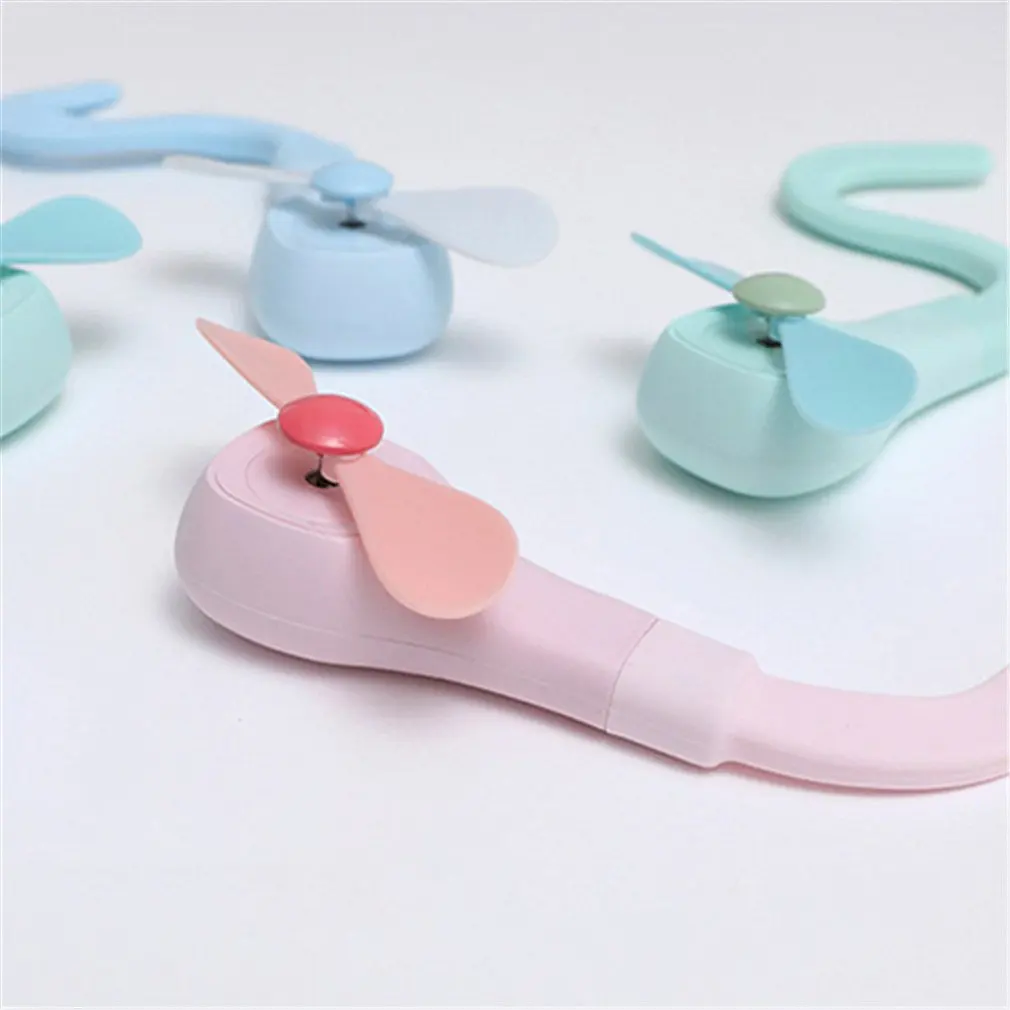 

Handle Hose USB mini Fan Portable Mini Fan Handheld Fan Home Office Desk Speed Adjustable Rechargeable Fan