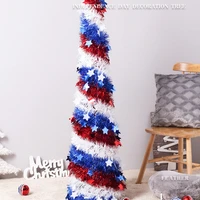 150cm independence day flag color matching retractable tree family decoration shopping mall family decoration