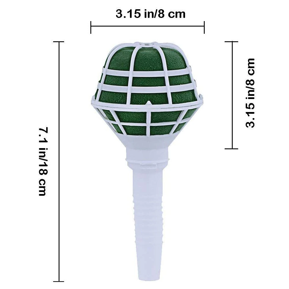 

6PCS Wedding Decoration Foam Bouquet Holder Flower Holder Arrangement DIY Bridal Floral Foam Floral Plastic Wedding Supplies