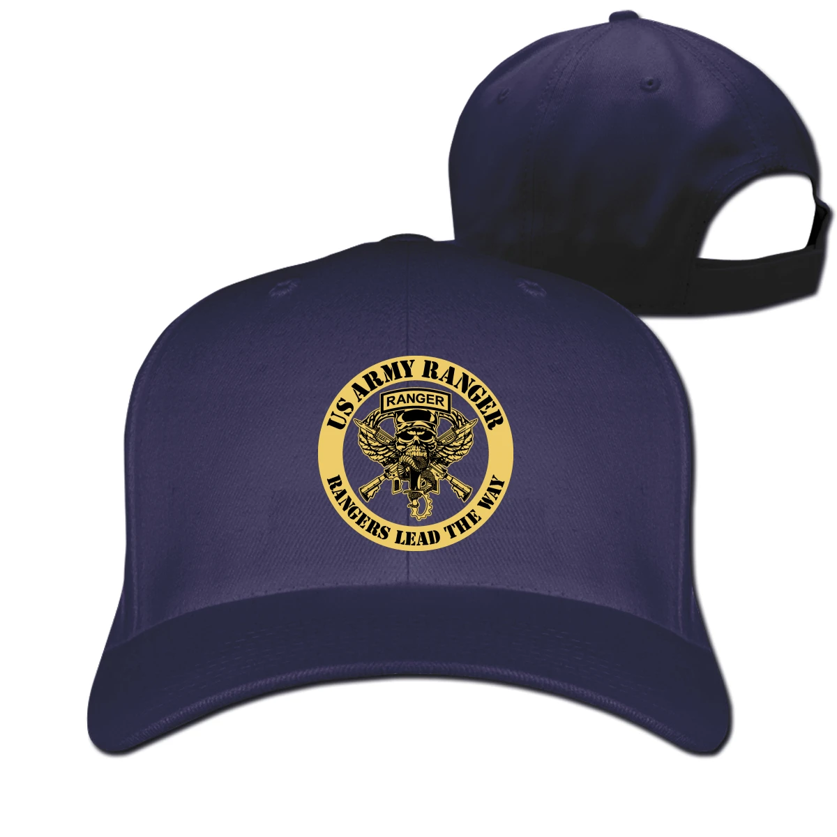 

US Army Ranger Rangers Lead man's womans Fashionable breathable Hip hop caps