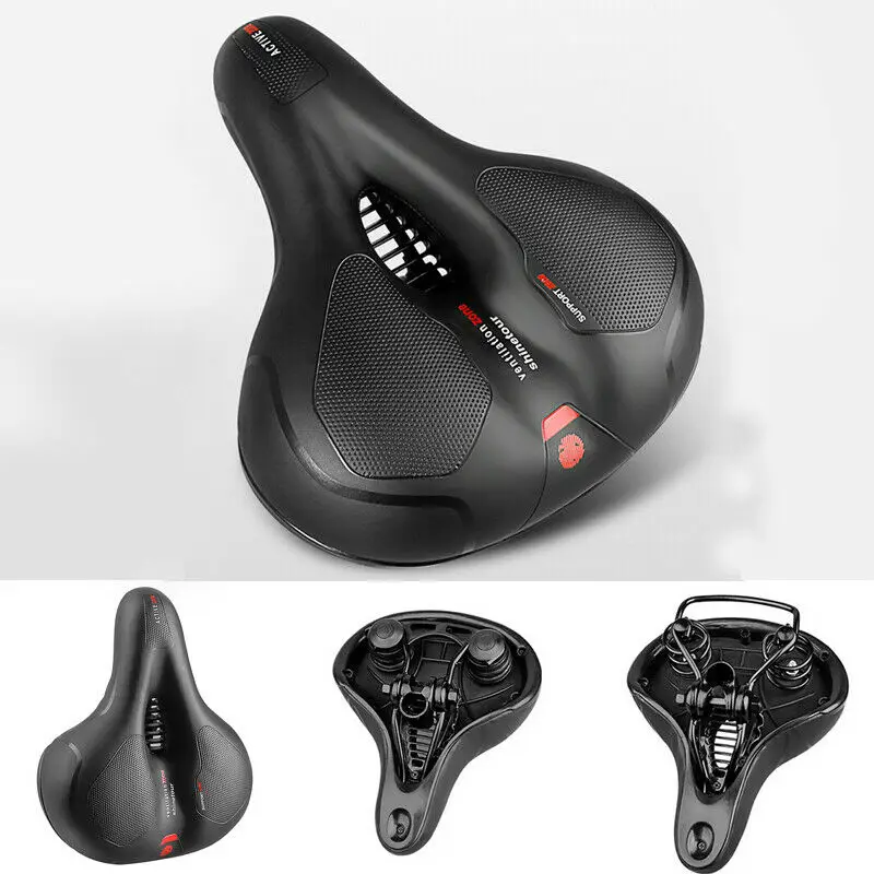 Широкая велосипедная гелевая Подушка большого размера очень удобное Спортивное