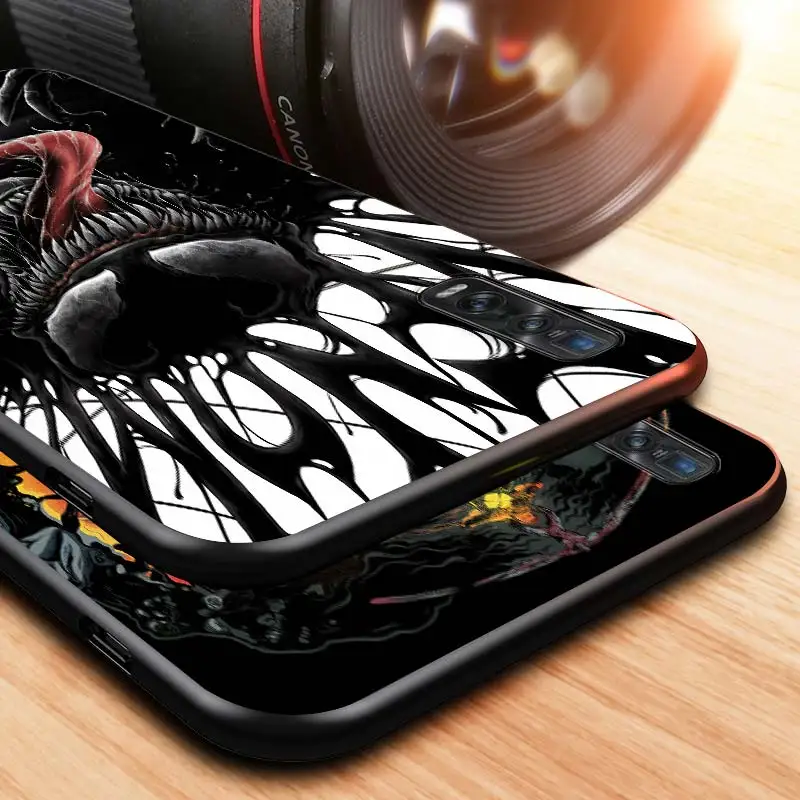 

Marvel Venom violence for OPPO A12 A1K A11X A12E A31 A32 A52 A53S A53 A72 A73 A92 A93 Find X2 X3 2018 2020 Lite Neo Phone Case