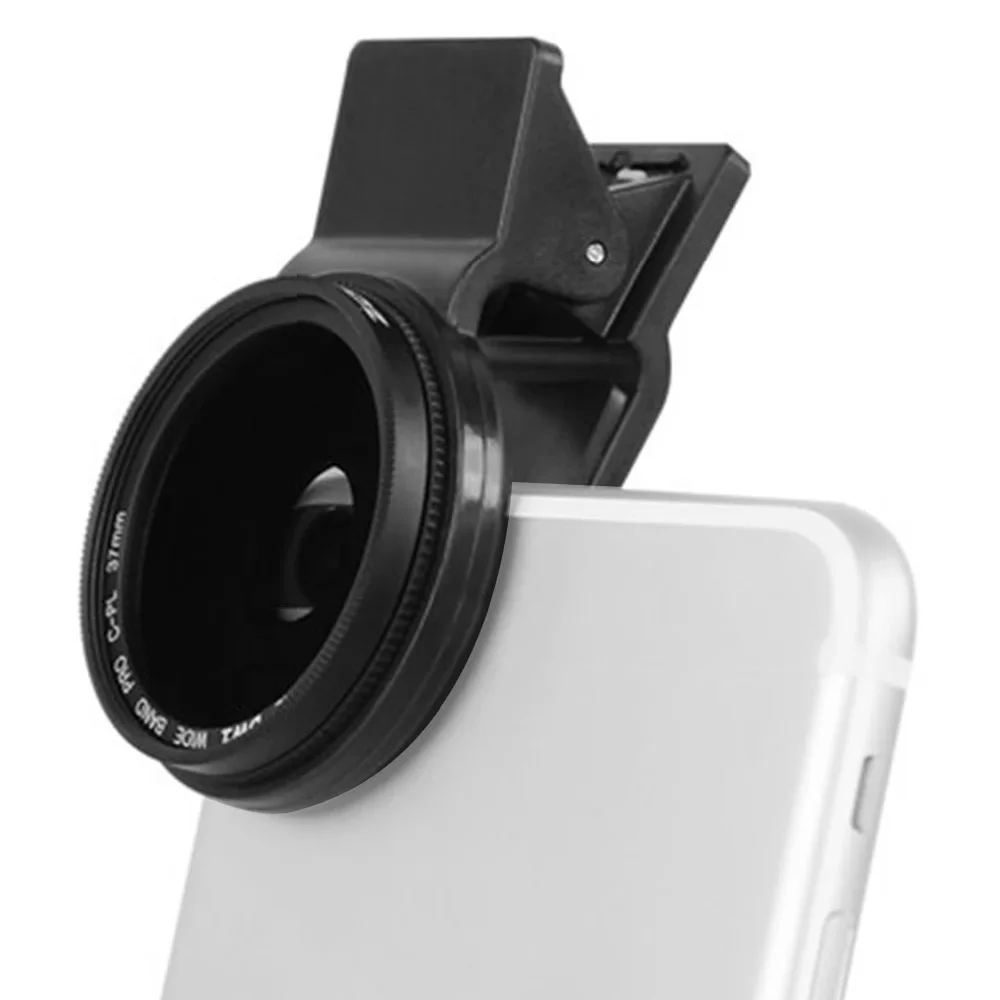 ZOMEI 37 мм профессиональная камера для телефона круговой поляризатор объектив CPL