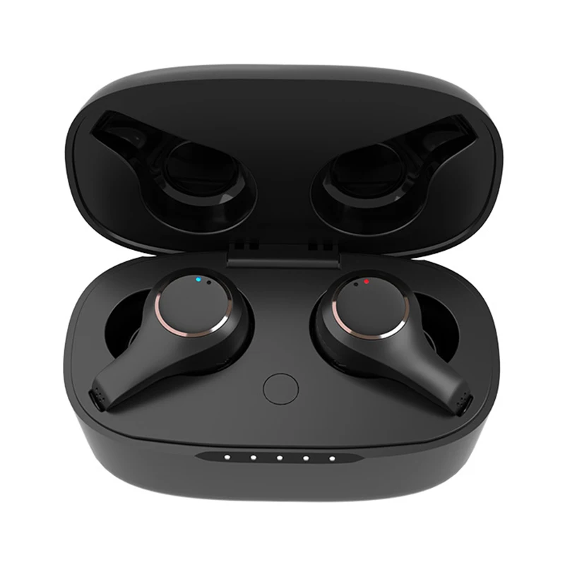 ANC наушники вкладыши TWS с V5.0 Bluetooth Беспроводной Водонепроницаемый двойной