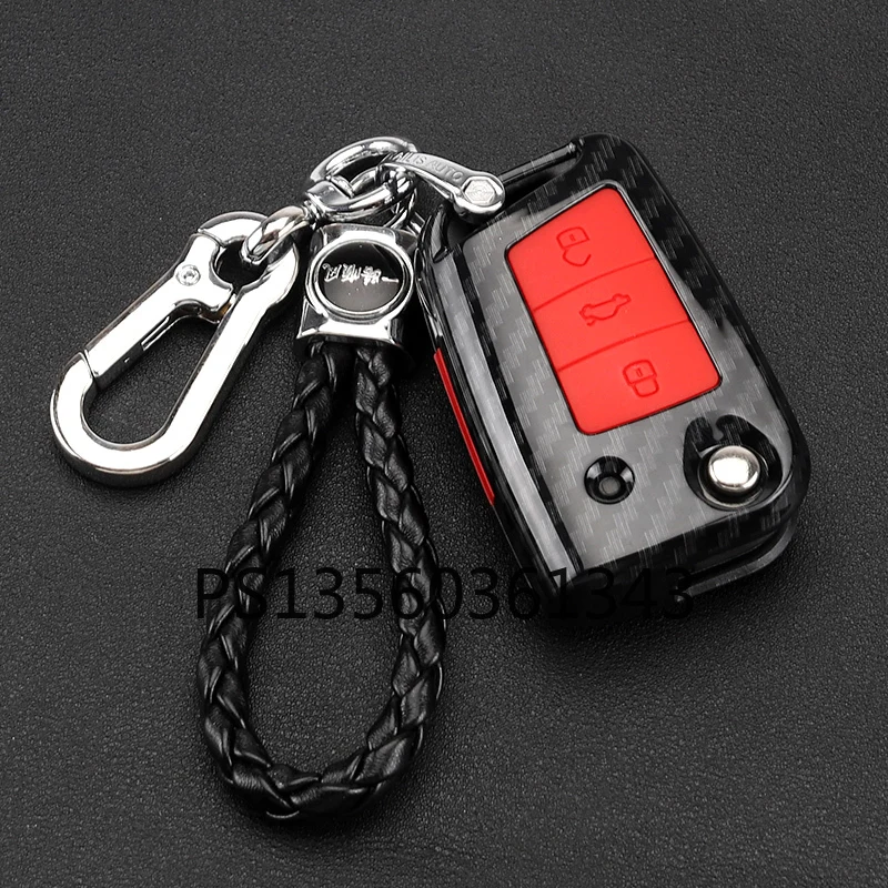 

Suitable for Volkswagen VW Bora Magotan Tiguan POLO Passat jetta Tango Langyi key cover TPU soft rubber shell buckle