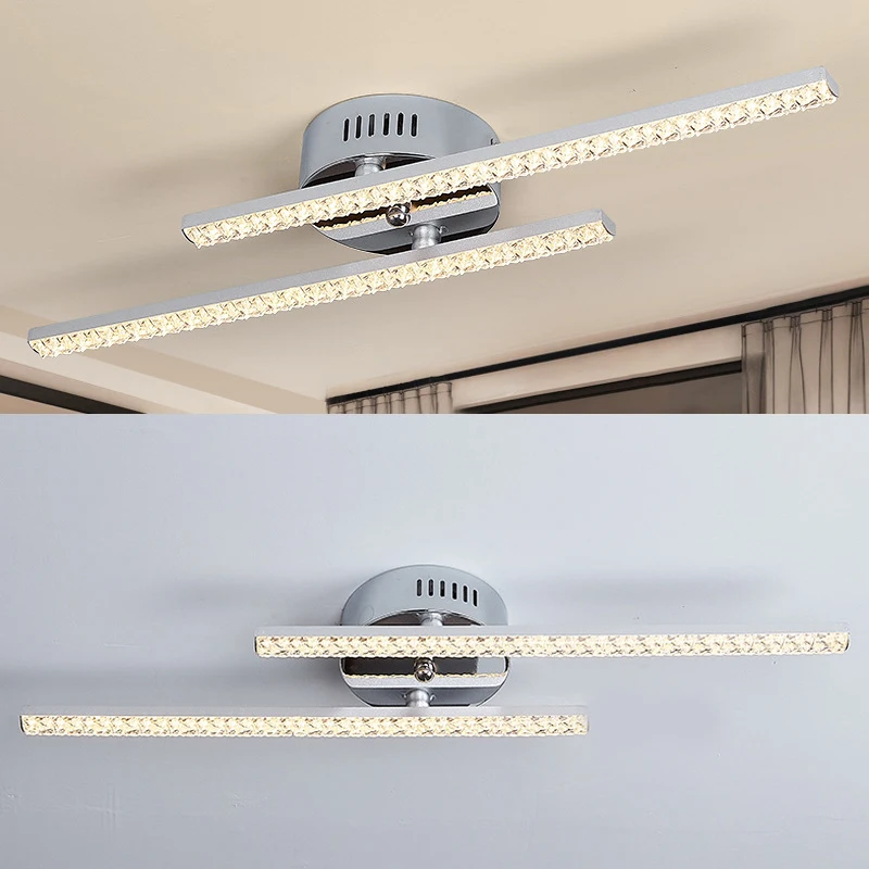 AC85-265V Светодиодный потолочный светильник бар роскошная Алмазная форма 2 3 4 s для